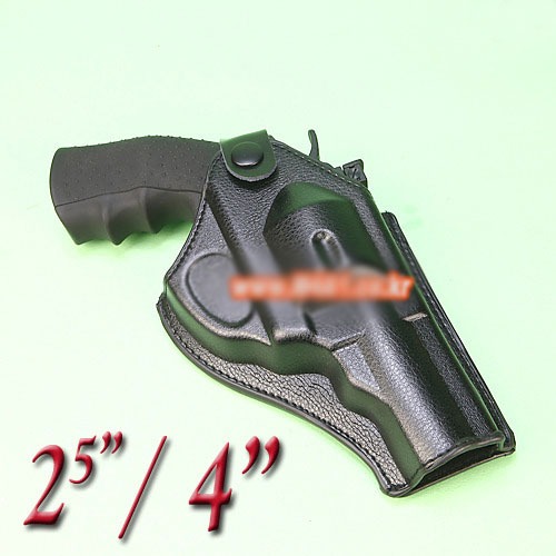 Artificial Leather Revolver Holster / 2.5&quot; 4”  리볼버 홀스터 @