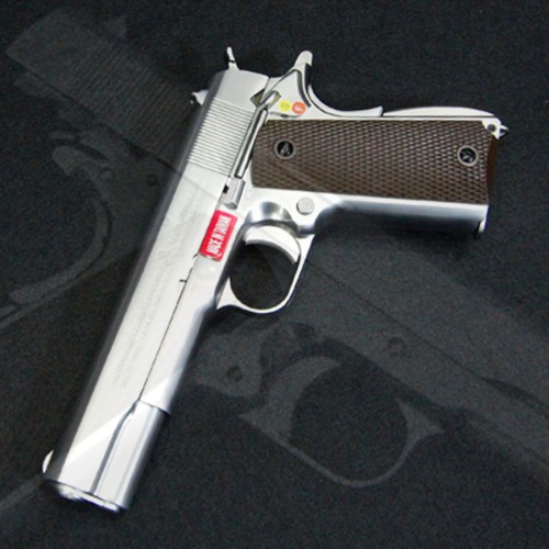[매장입고] WE. AW Cybergun Colt 1911 Chrome Ver. 핸드건 - 라이센스 모델