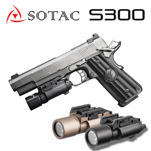 SOTAC S300 (배터리 별매) LED 램프 핸드건 라이트