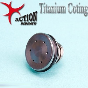 [Action Army]7075 CNC Piston Head / Titanium Coting /AEG @