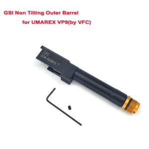 GSI Non Tilting Barrel for UMAREX VP9 (by VFC )/ 아웃바렐 @