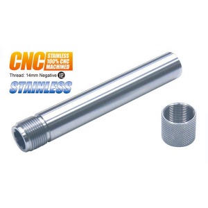 Stainless Threaded Outer Barrel for TM P226 (14mm Negative)