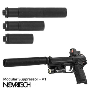 Novritsch Modular Suppressor – V1 /소음기(변환 어댑터포함)