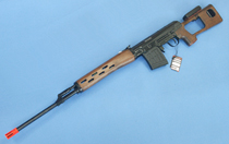 SVD Sniper Rifle Wood Pattern AEG