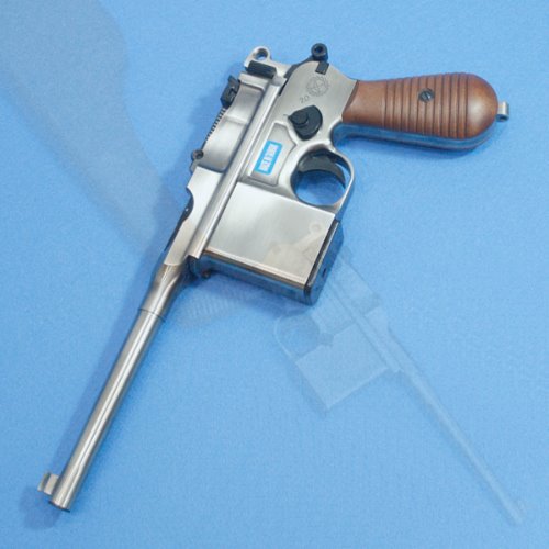 WE Mauser M712 Full Metal Silver Ver. 핸드건