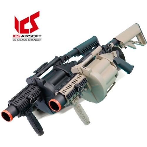 ICS. Multi Grenade Launcher/ 6연발 런처/ 비비샤워