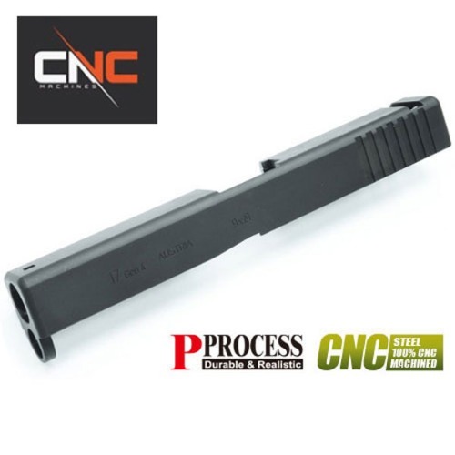 [매장입고] 가더 Steel(강철) CNC Slide for MARUI Glock17 Gen4 (Black) @