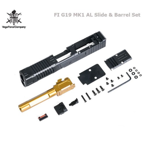 VFC FI MK1 G19 Aluminium RMR Slide &amp; Barrel Set