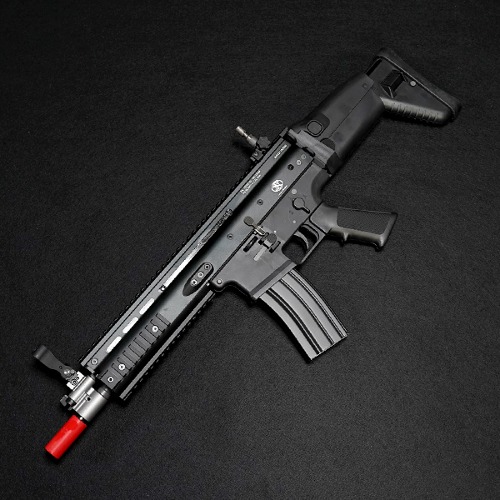 [매장입고] WE CYBERGUN FN SCAR-L Black Ver. 가스블로우백 / 라이센스 버젼