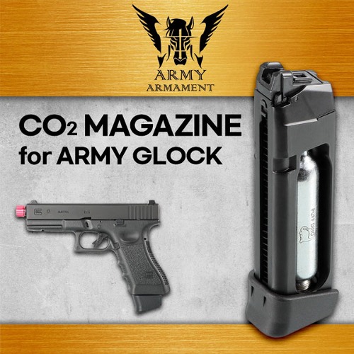 CO2 Magazine for ARMY Glock (R17/R19X/R18)