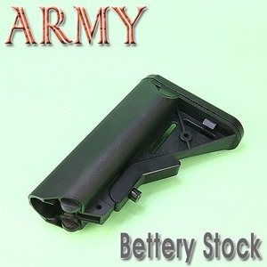 [ARMY] M4 Crane Battery Stock/ 스톡/전동건 @