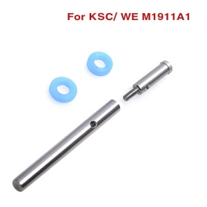 Full Length Stainless Recoil Spring Guide Rod &amp; Plug for KSC/ WE M1911A1