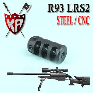 R93 LRS2 Flash Hider / Steel CNC /하이더/소염기
