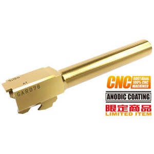 가더사 CNC Titanium Golden Outer Barrel For Glock17/18C /골드 바렐 @