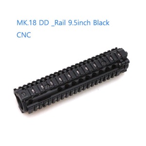 PPS社 Daniel Defense Rail 9.5inch Black 알루미늄 CNC