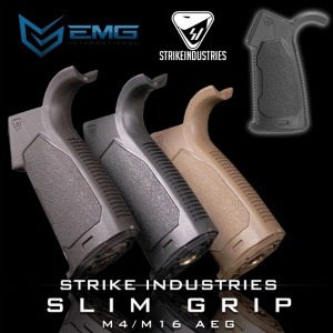EMG / STRIKE INDUSTRIES &quot;MILSIM&quot; Enhanced Slim Motor Grip / AEG M4/모터그립 @d