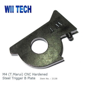 WII Tech社 M4 (T.Marui) CNC Hardened Steel Trigger B Plate