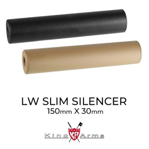 kingarms LW Silencer 30X150mm(BK/DE) 소음기/킹암스 @