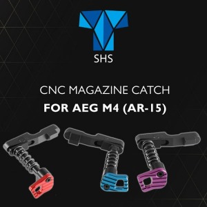CNC Magazine Catch for AEG M4 /탄창 멈치 @