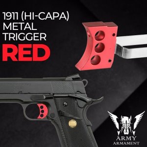 1911 Hicapa Series Metal Trigger / Red @