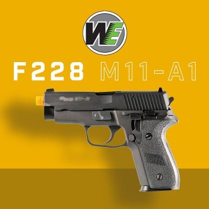 [매장입고] WE F228 M11-A1 Full Metal Ver. 핸드건(메탈슬라이드/메탈프레임/플라스틱 그립)