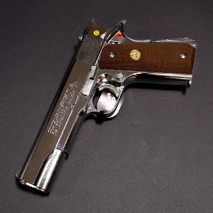 [특가] [매장입고] MARUI Colt Series70 Nickel Finish 핸드건