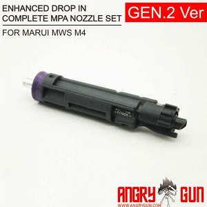 [입고] ANGRY GUN 마루이 M4A1 MWS GBB용 강화 로딩 노즐 - 엠파스 기능