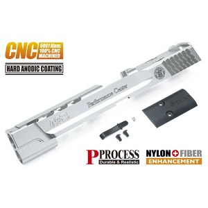 가더社 Aluminum CNC Slide for MARUI M&amp;P9L (Performance Center/Silver) / 슬라이드
